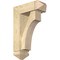 Ekena Millwork Westlake Arts and Crafts Rough Sawn Bracket w/ Offset Brace, Douglas Fir, 6"W x 16"D x 24"H BKT0604X16X24WTL03RDF - alternate 1